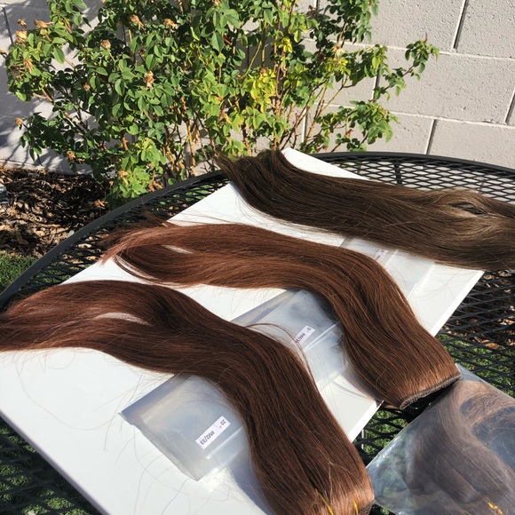 Hair Extension Colors Mixed Browns - Picture 7 of 8